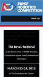 Mobile Screenshot of frcbayouregional.com